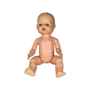 Vintage Horsman drink & wet baby doll sleeping eyes .